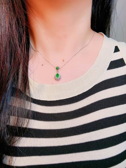 0.78ct 祖母绿吊坠 商品图5