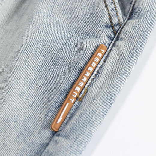 【新品上新】HX 夏季水洗萝卜牛仔长裤Z201420006101 商品图2