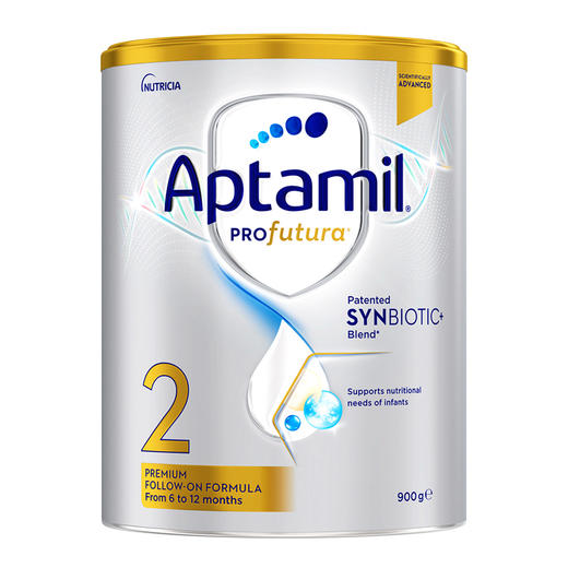 [保税区]澳洲 爱他美（Aptamil）婴儿配方奶粉白金版 2段 900g 商品图0