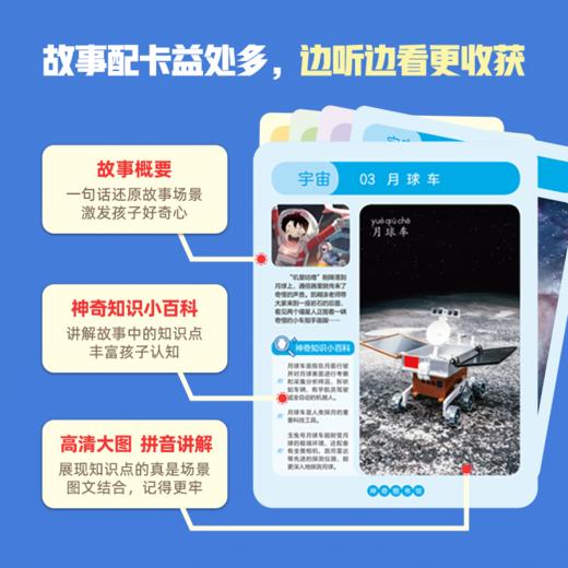 4岁+凯叔神奇图书馆 知识图卡 商品图1