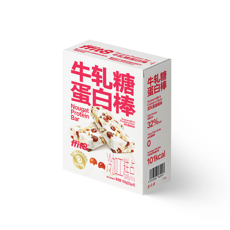 秒杀【安琪酵母联名】FFIT8牛轧糖蛋白棒 纽特仓库发货【26年5月到期】