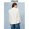 VIMAGE纬漫纪秋季新款时尚简约高级通勤西装外套V2203803 商品缩略图4