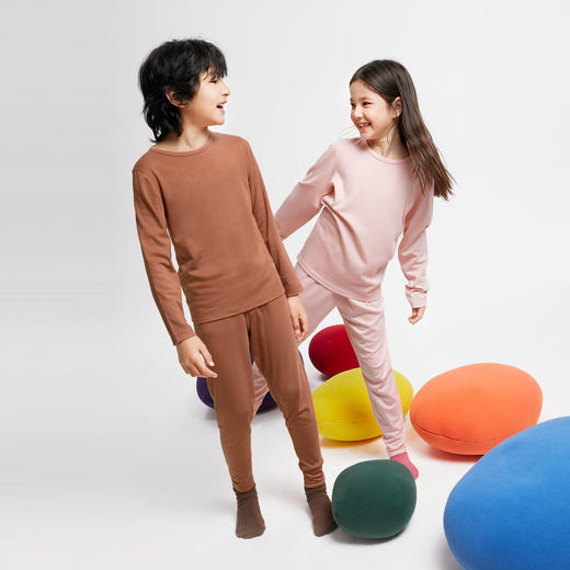 男女童美雅碧绒暖套装新款安奈儿童装实体店同款JM437570 商品图3