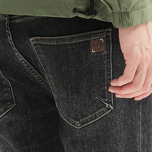 【新品上新】HX 春秋季水洗修身牛仔长裤Y201430010101 商品图6