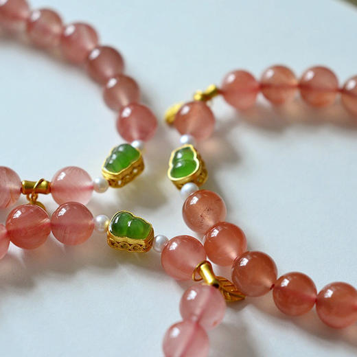 【宫里手串】天然南红手串 JD 商品图3