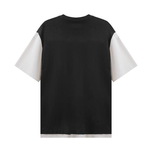 【秒杀专属】HX 夏季假两件圆领短袖T恤S102423284101 商品图1