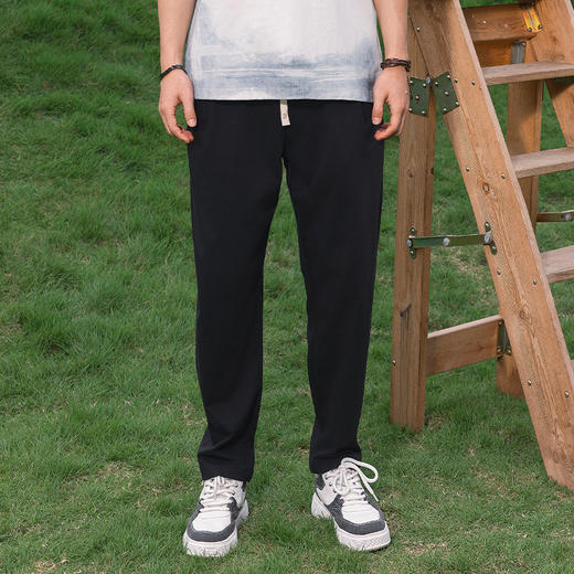 【新品上新】HX 直筒萝卜休闲长裤Z203420004102 商品图0