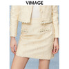 VIMAGE纬漫纪经典复古小香风显瘦包臀短裙半身裙秋季新款V2206805 商品缩略图1