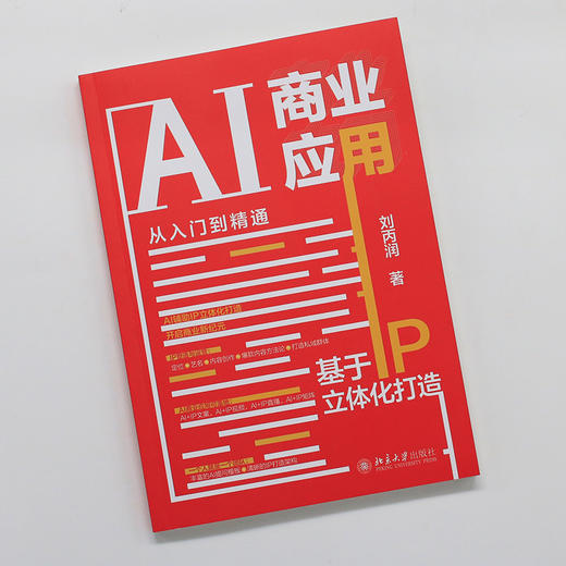 AI商业应用从入门到精通：基于IP立体化打造 刘丙润 著 北京大学出版社 商品图2