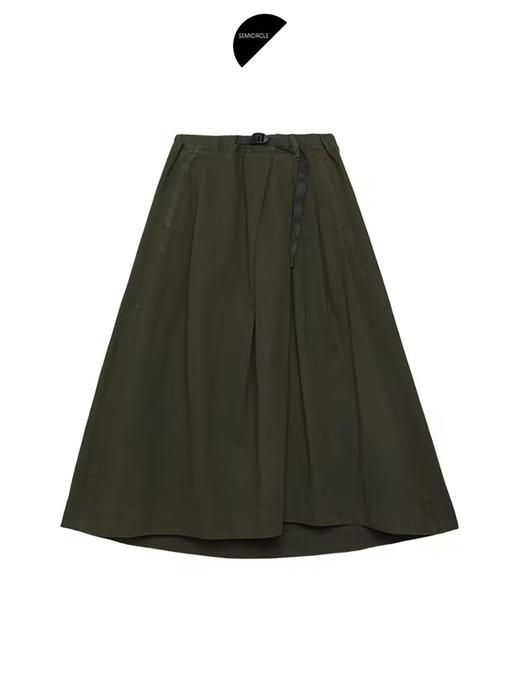 半圆/D24401475/不对称棉质水洗半身裙 商品图3