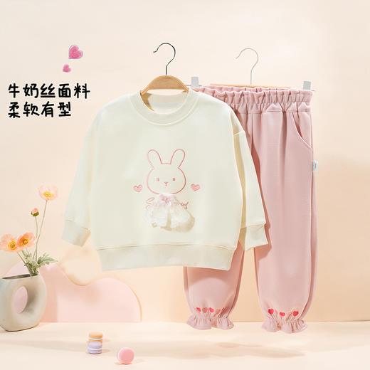 贝贝怡女童卫衣套装ZB3DT072 商品图8