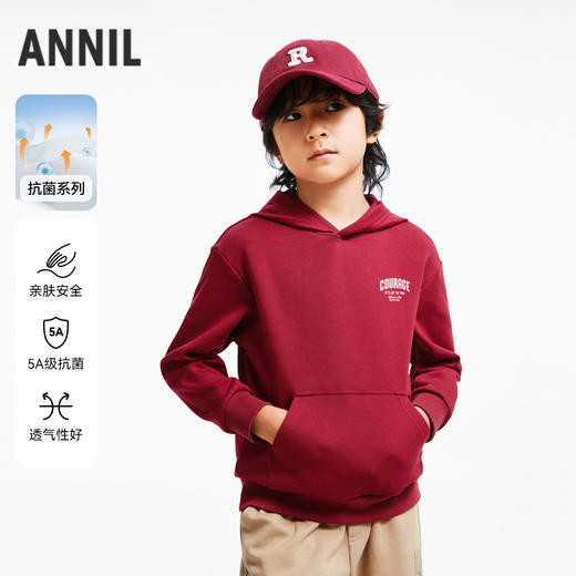 男女童轻运动活力卫衣新款安奈儿童装AM431553 商品图0
