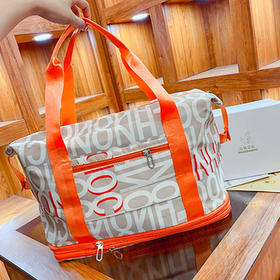 【瑜伽健身收纳行李袋，干湿分离设计，轻便短途旅行必备】手提大容量瑜伽健身干湿分离收纳行李袋 新款轻便短途旅行包袋 多层分隔设计，整齐收纳，不挤压，一袋搞定所有物品-QQ