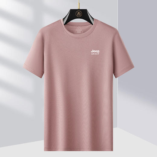 【2件起拍，单件不发货】吉普/JEEP SPIRIT JP-XRB2409款夏季新款特种网格布料速干T恤 商品图2