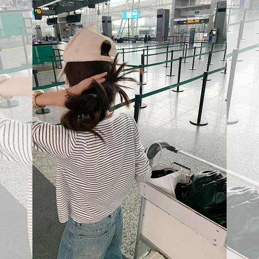 <曾小咸推荐>微信粉丝秒杀专场 仅此今天 活动结束下架 条纹开衫吊带背心两件套 日常169.99/件 立减80 秒杀89.99/件！！ 商品图4