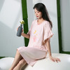 下架 芬腾睡裙女士夏季薄款可爱短袖睡衣女款公主风宽松休闲家居服中裙 商品缩略图0
