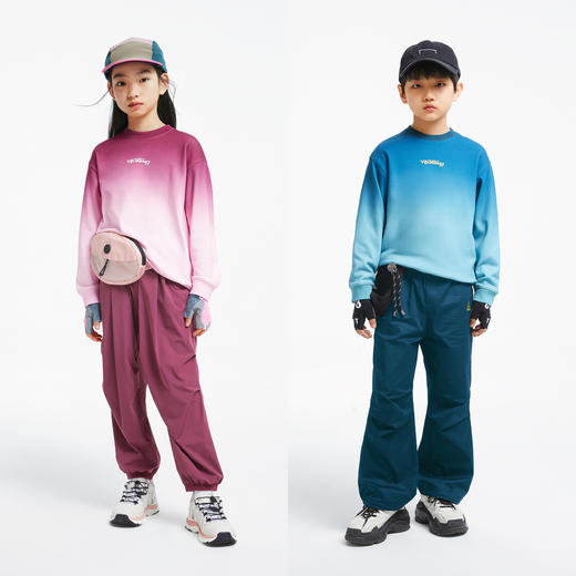 男女童潮趣渐变卫衣新款安奈儿童装实体店同款AM431583 商品图3