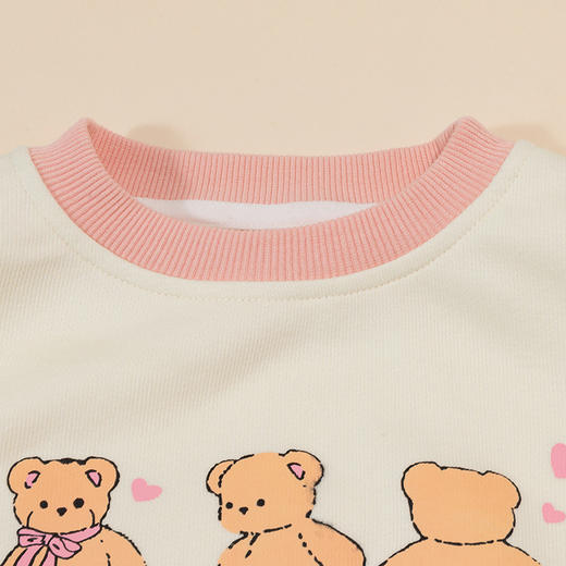 贝贝怡女童卫衣套装ZB3DT064 商品图4