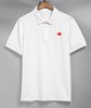 CHCH祈祈春夏国旗衫百搭短袖POLOT恤米白色男女同款CL2G1A002 商品缩略图1