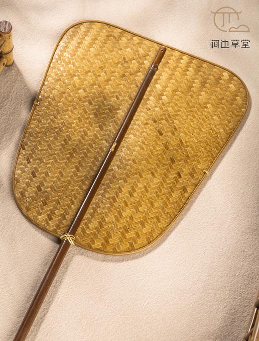 手工竹编静好芭蕉竹扇 商品图6