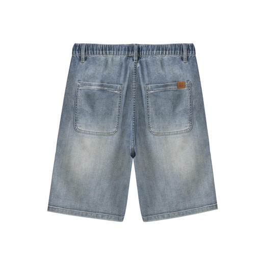 【断码清仓】HX 夏季水洗牛仔五分裤Z207420010101短裤 商品图1