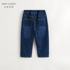 马克珍妮男童百搭宽松休闲牛仔萝卜裤儿童裤子2024秋装新款241322 商品缩略图2