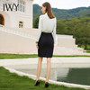 IWY/秋款白色气质时尚轻奢高级感百搭衬衫通勤干练收腰显瘦职业衫B468 商品缩略图3