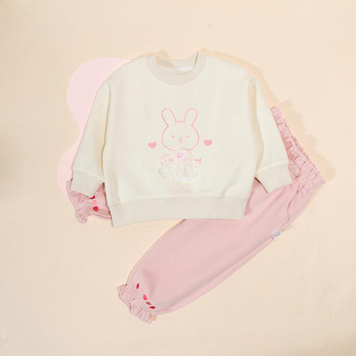 贝贝怡女童卫衣套装ZB3DT072 商品图5