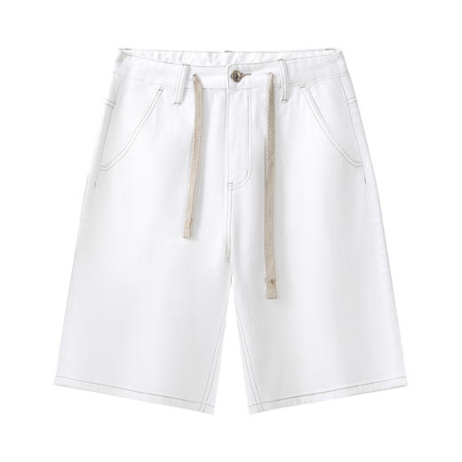 【新品上新】HX 夏季水洗牛仔五分裤Z207420006101短裤 商品图0