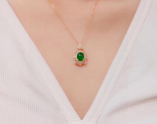 1.5ct 祖母绿吊坠 商品图4
