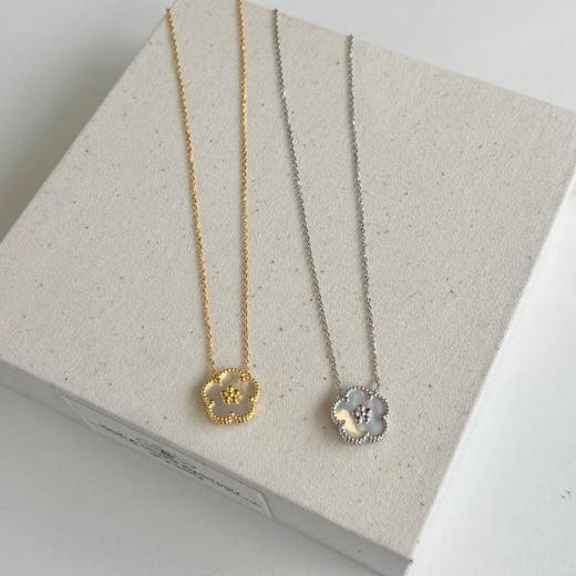 幸运花朵系列项链s925纯银 商品图0