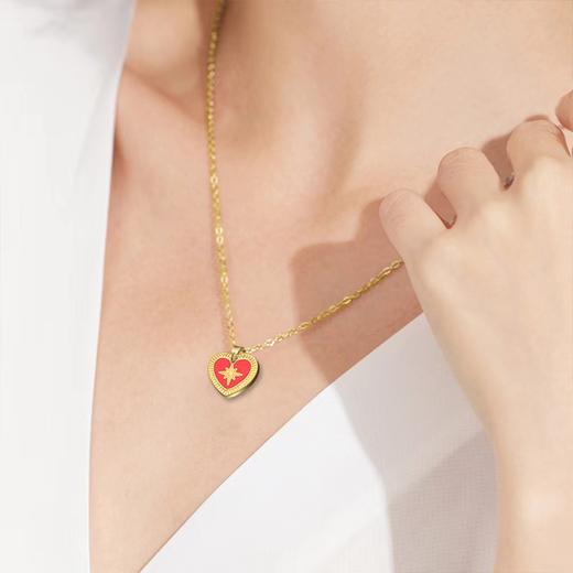 【情人节现货】心有灵犀·上海造币心形双金属纪念章 含纯银2克 商品图12