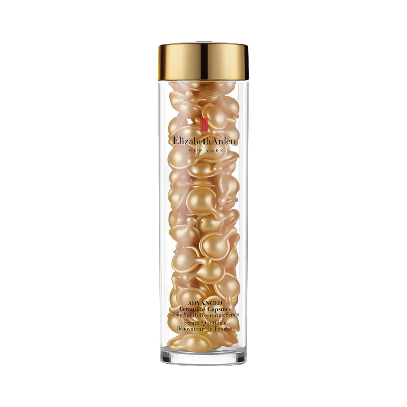 【跨境】伊丽莎白雅顿（ElizabethArden）时空焕活面部胶囊精华金胶90粒