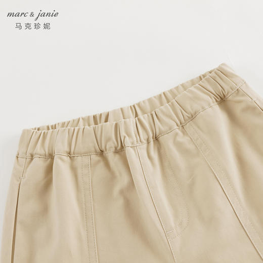 马克珍妮女童双侧大口袋休闲直筒裤儿童裤子2024年秋装新款241362 商品图4