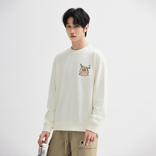 【新品上新】HX 春秋季圆领卫衣C106430020101 商品图3