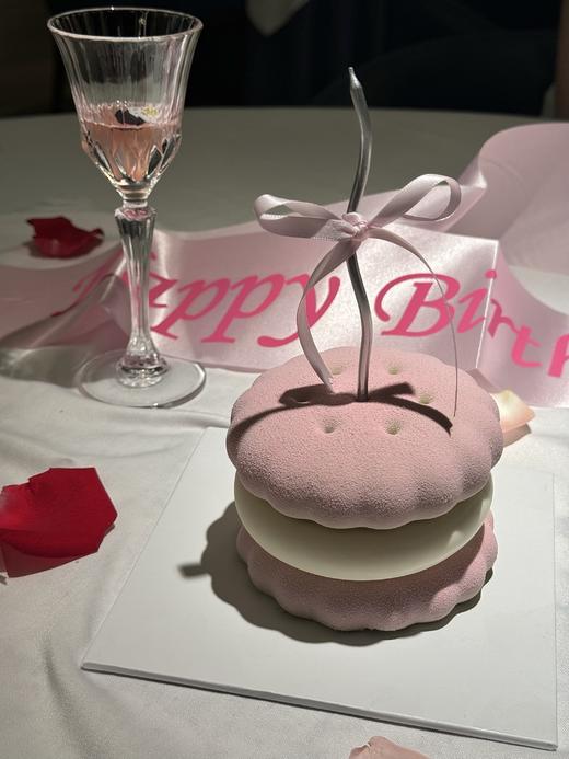 Emoji粉色饼干蛋糕 | Midori 商品图1