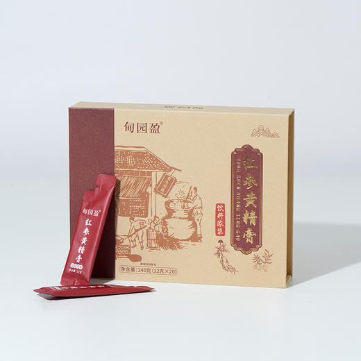 甸园盈红参黄精膏 商品图0