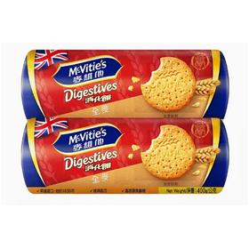 麦维他 全麦消化饼酥性饼干 400g/袋