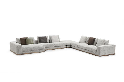 西方 组合沙发 |  更多座位组合，皮布面料可选，详询客服 商品图2