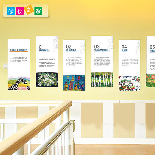 幼儿园全域自主理念墙贴装饰雪弗板室内户外规范制度墙面展示 商品图1