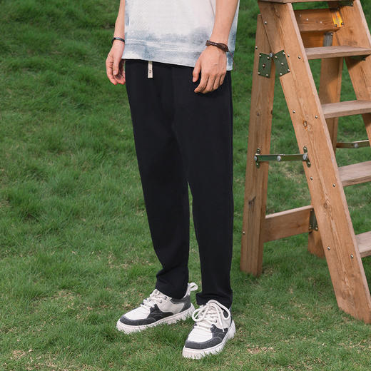 【新品上新】HX 直筒萝卜休闲长裤Z203420004102 商品图1