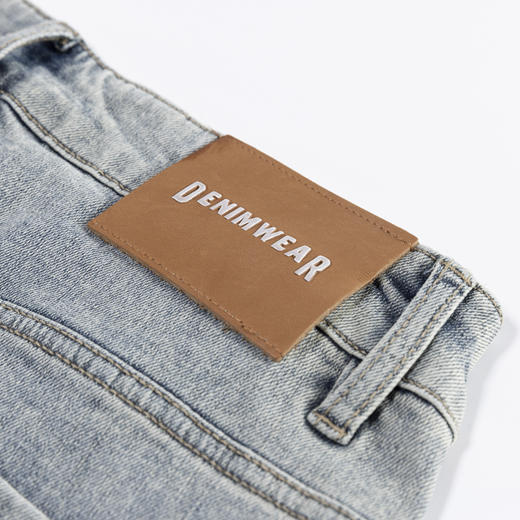 【新品上新】HX 夏季水洗牛仔五分裤S207422191101短裤 商品图7