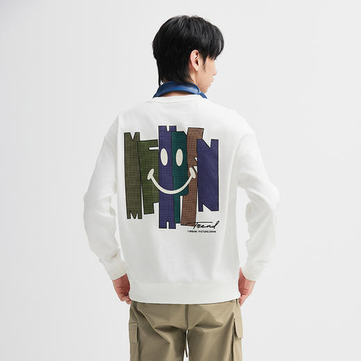 【断码清仓】HX 春秋季圆领卫衣C106430004101 商品图5