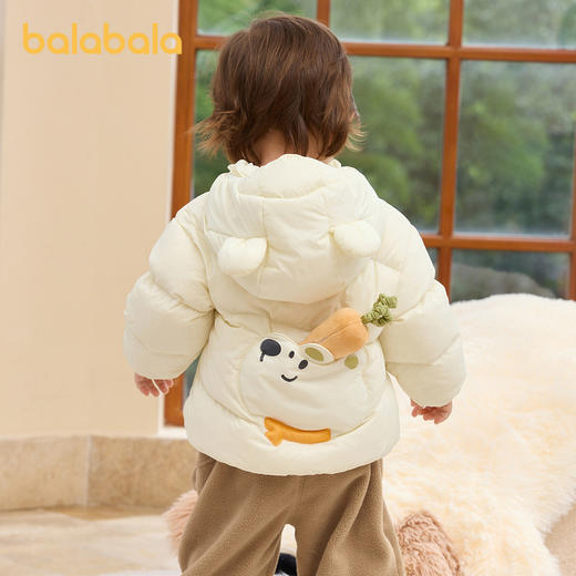 巴拉巴拉儿童羽绒服女童冬季婴儿轻薄男童宝宝外套新款造型萌★ 商品图1