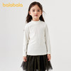 巴拉巴拉童装儿童长袖T恤冬季亲肤高领男童打底保暖内衣女童秋衣 商品缩略图0