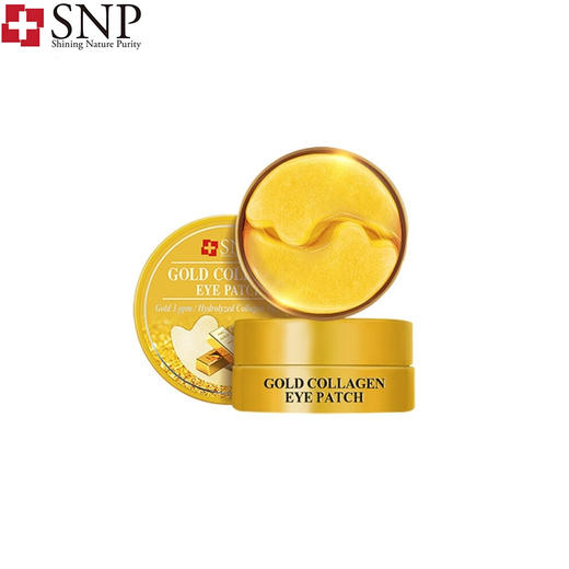 【自营】 SNP 爱神菲黄金胶原蛋白抗皱眼膜 60片 商品图0