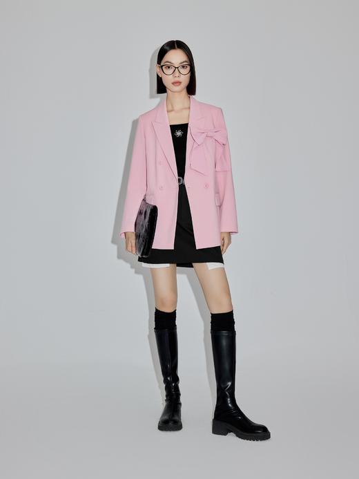 【积分换购不退货】【特惠不退货】伊芙丽通勤休闲西装2024秋装新款1F2210232 商品图0