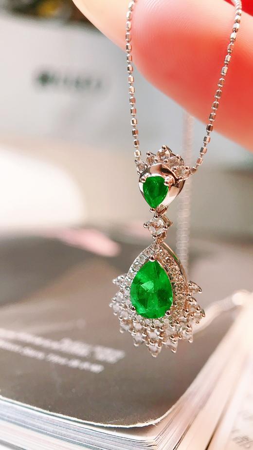 0.78ct 祖母绿吊坠 商品图3