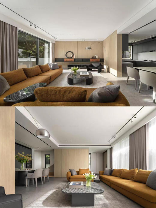 鹅卵石 组合沙发 |  更多座位组合，皮布面料可选，详询客服 商品图11