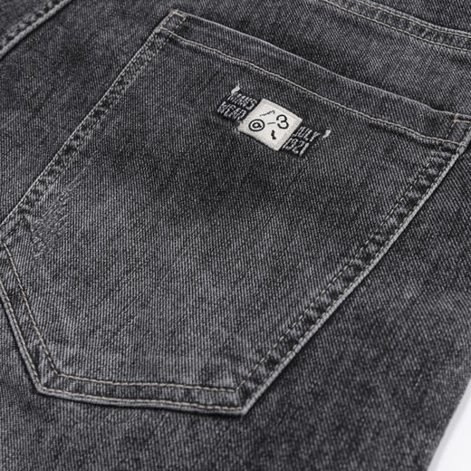 【断码清仓】HX 夏季水洗牛仔五分裤S207422189101短裤 商品图8